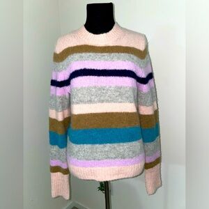 Point Sur striped wool sweater in size small.